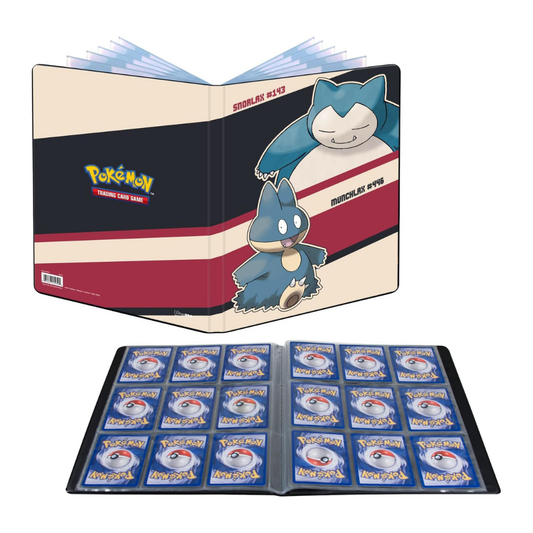 Ultra Pro Snorlax & Munchlax | 180 Karten Sammelmappe | Neu & OVP