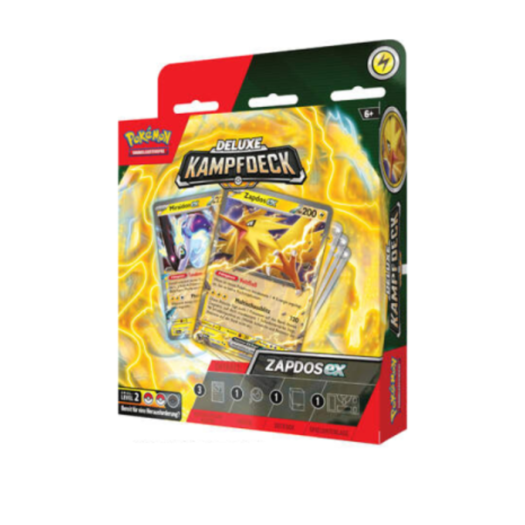 Deluxe Kampf Deck Zapdos-ex (Deutsch) | Neu & OVP