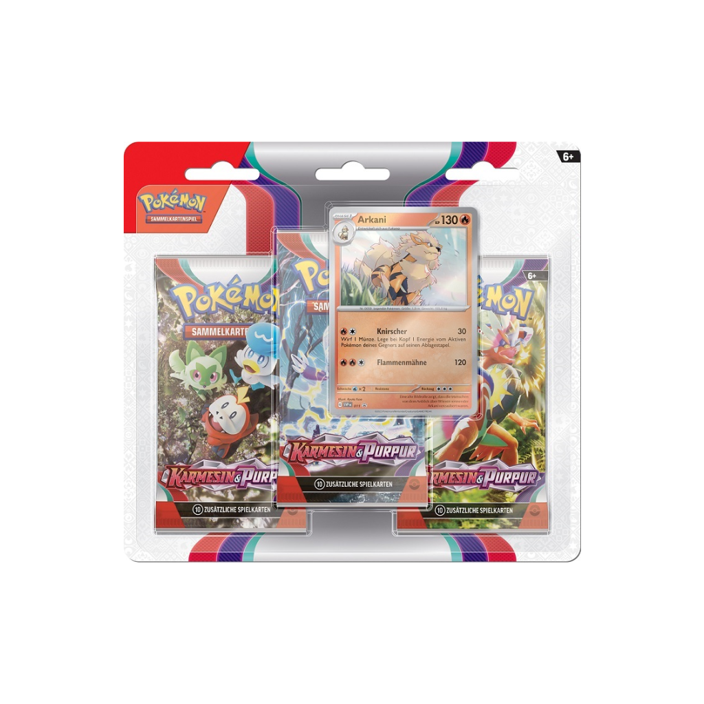 Karmesin & Purpur Arkani 3-Pack Blister (Deutsch) | Neu & OVP