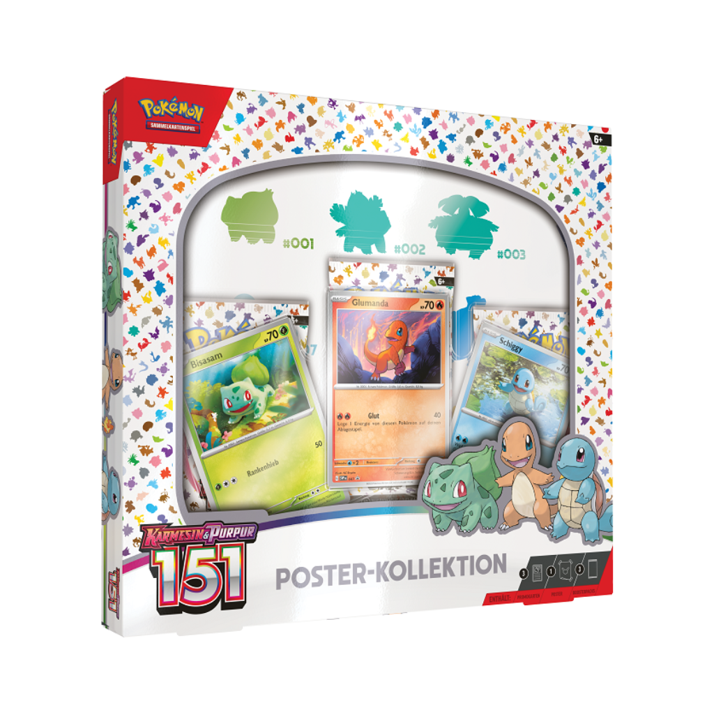 Karmesin & Purpur 151 Poster Kollektion (Deutsch) | Neu & OVP