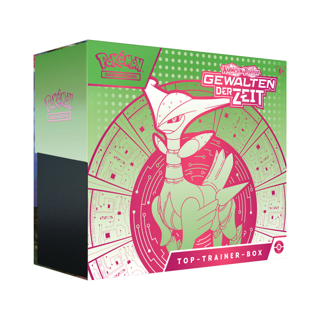 Karmesin & Purpur – Gewalten der Zeit Top Trainer Box Eisenblatt (Deutsch) | Neu & OVP