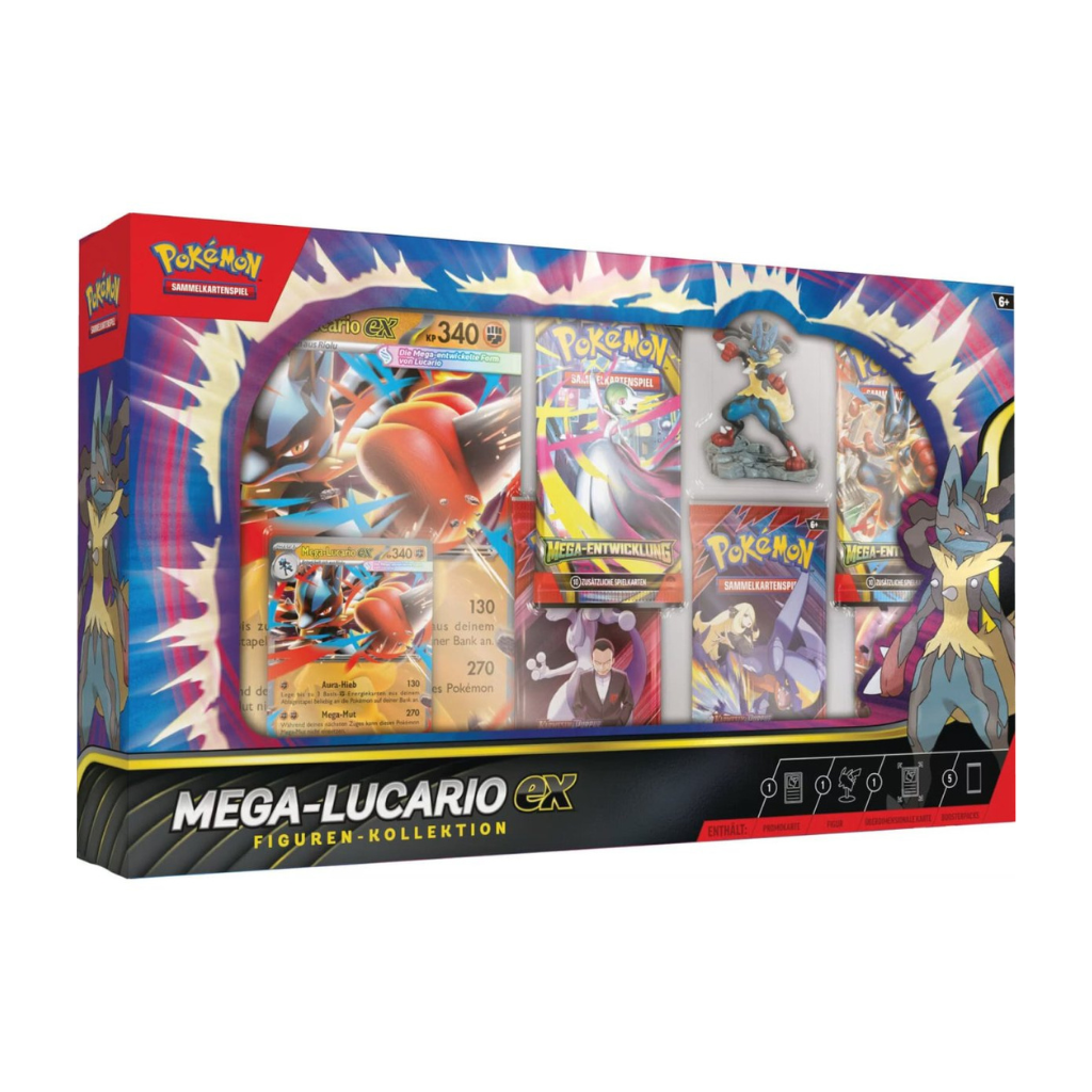 Mega-Lucario Figuren-Kollektion (Deutsch) | Neu & OVP