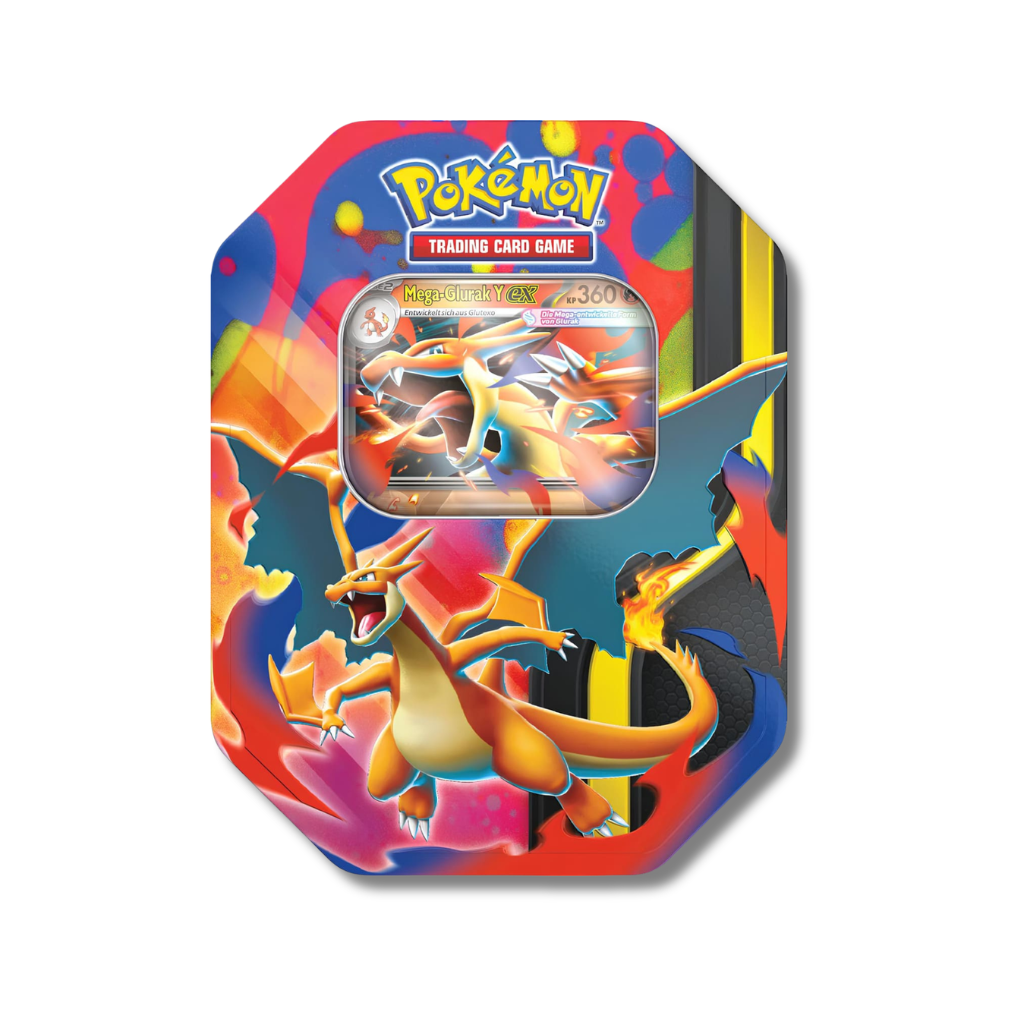 Mega Glurak Y ex Tin | Deutsch (Neu & OVP)