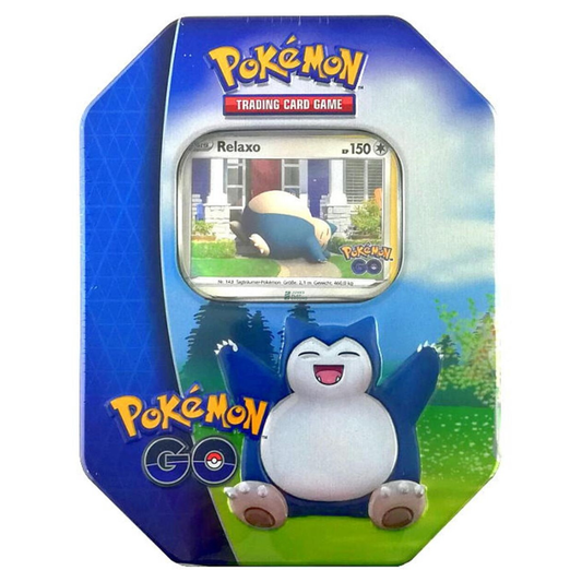 Pokémon GO Relaxo Edition Tin-Box (Deutsch) | Neu & OVP