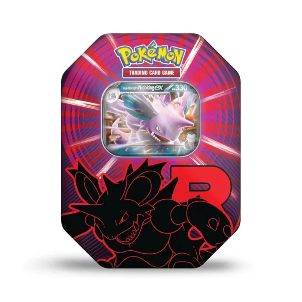 Team Rocket Nidoking-EX Tin-Box (Deutsch) | Neu & OVP