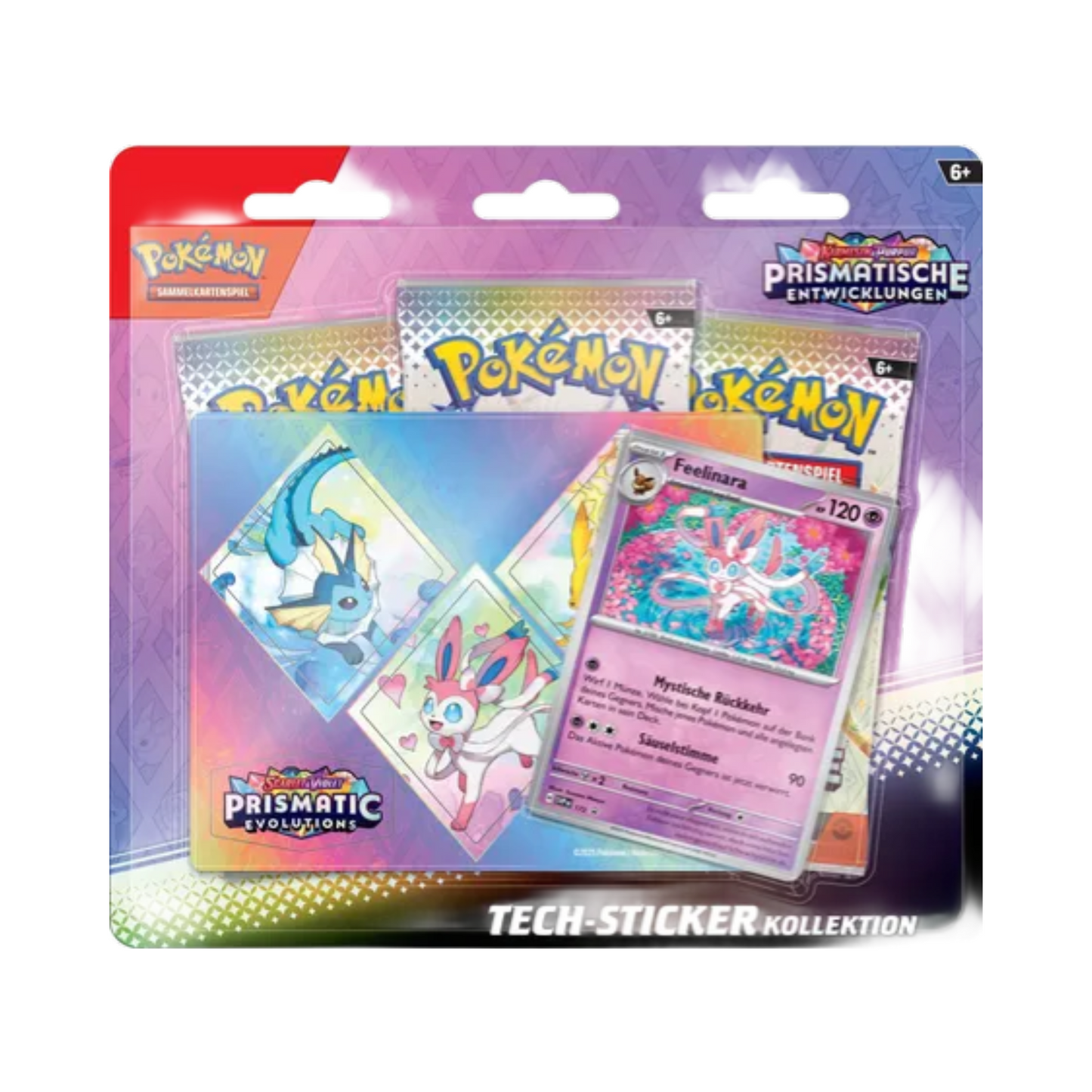 Karmesin & Purpur Prismatische Entwicklungen KP8.5 Tech-Sticker-Kollektion - Feelinara - Deutsch
