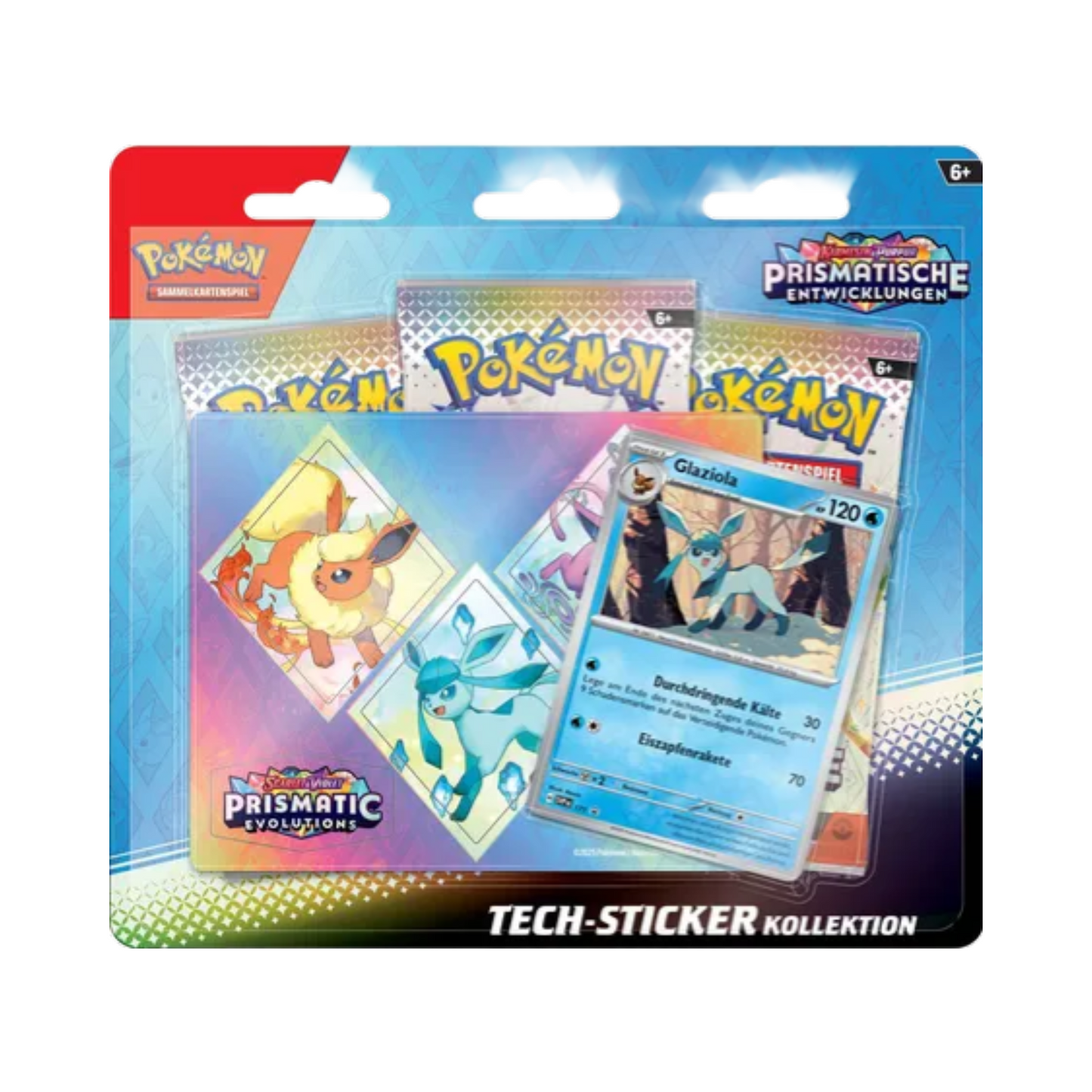 Karmesin & Purpur Prismatische Entwicklungen KP8.5 Tech-Sticker-Kollektion - Glaziola - Deutsch