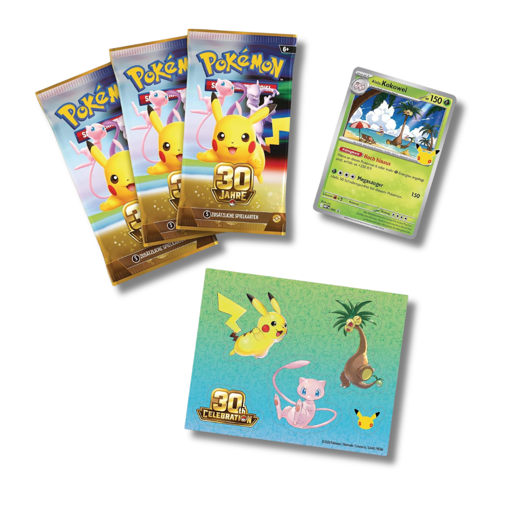 30 Jahre Tech Sticker Kollektion 2-Fach (Deutsch) | Neu & OVP