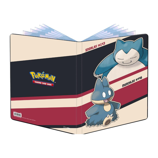 Ultra Pro Snorlax & Munchlax | 180 Karten Sammelmappe | Neu & OVP