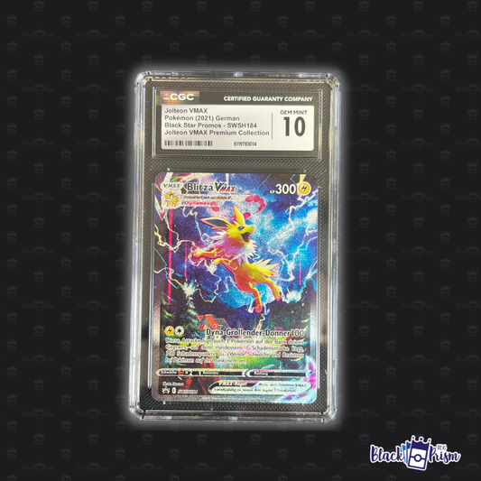 Blitza VMAX #SWSH184 CGC 10 Deutsch (Black Star Promos)