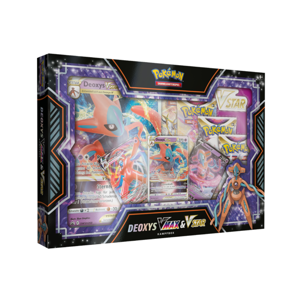 Deoxys VMax & VStar – Kampfbox (Deutsch) | Neu & OVP