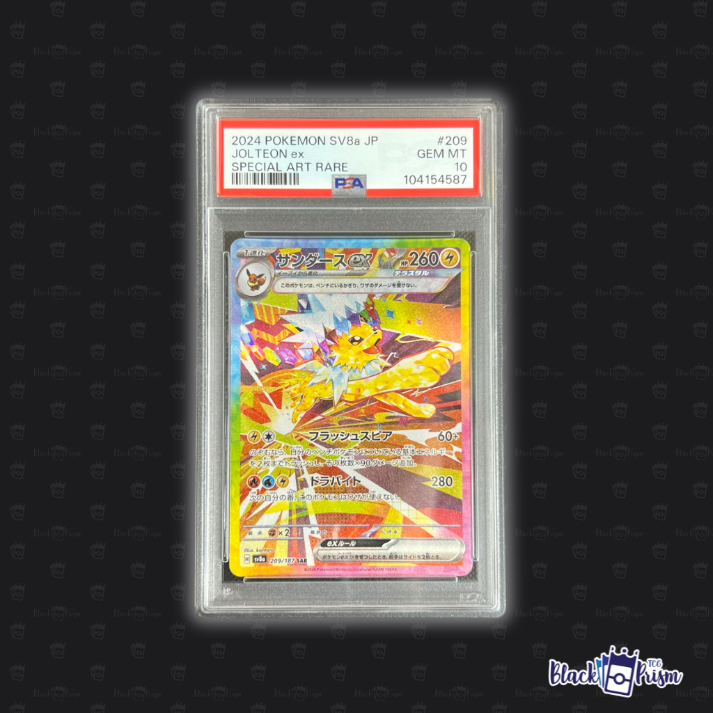 Jolteon ex #209 PSA 10 Japanese (Terastal Festival SV8a)