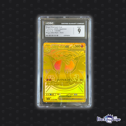 Mega Charizard X ex #116 CGC9 Japanese (Inferno X Mega Ultra Rare)