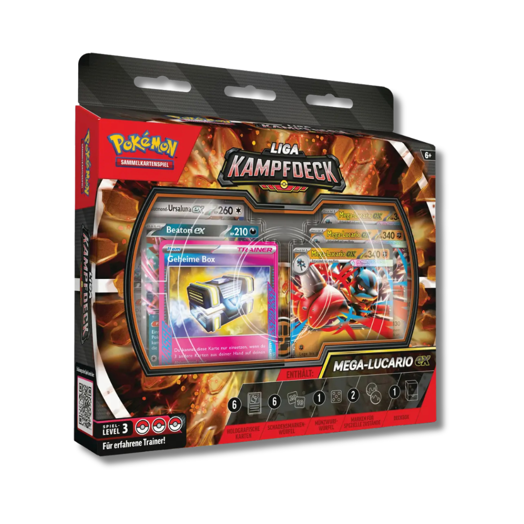 Mega Lucario ex Liga Kampfdeck (Deutsch) | Neu & OVP