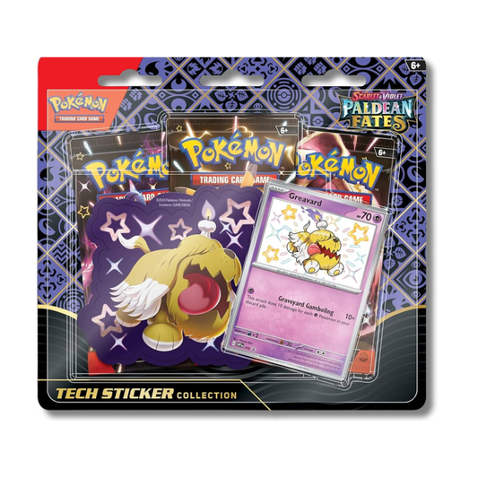 Paldean Fates Tech Sticker Collection Greavard (Englisch) | Neu & OVP