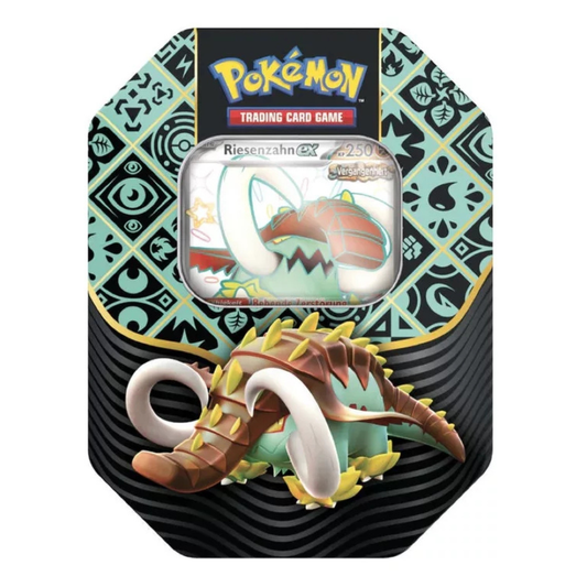 Paldeas Schicksale Riesenzahn-ex Tin-Box (Deutsch) | Neu & OVP