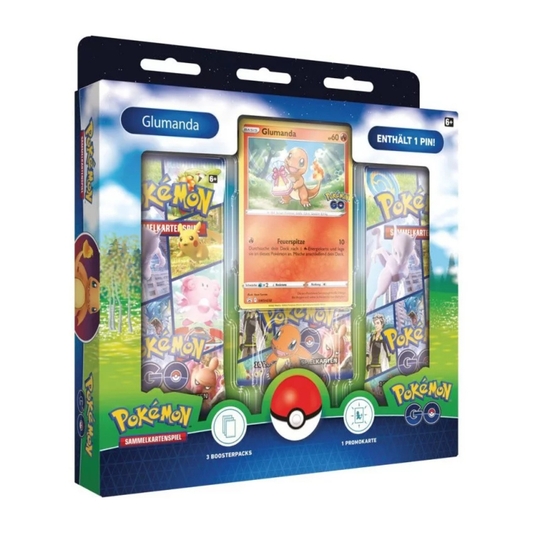 Pokémon GO Glumanda Pin Box Kollektion (Deutsch) | Neu & OVP