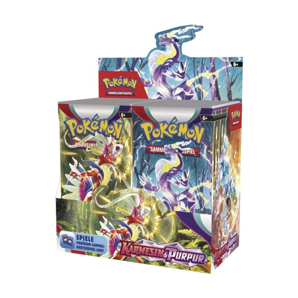 Pokémon Karmesin & Purpur – Booster Display (Deutsch) | Neu & OVP