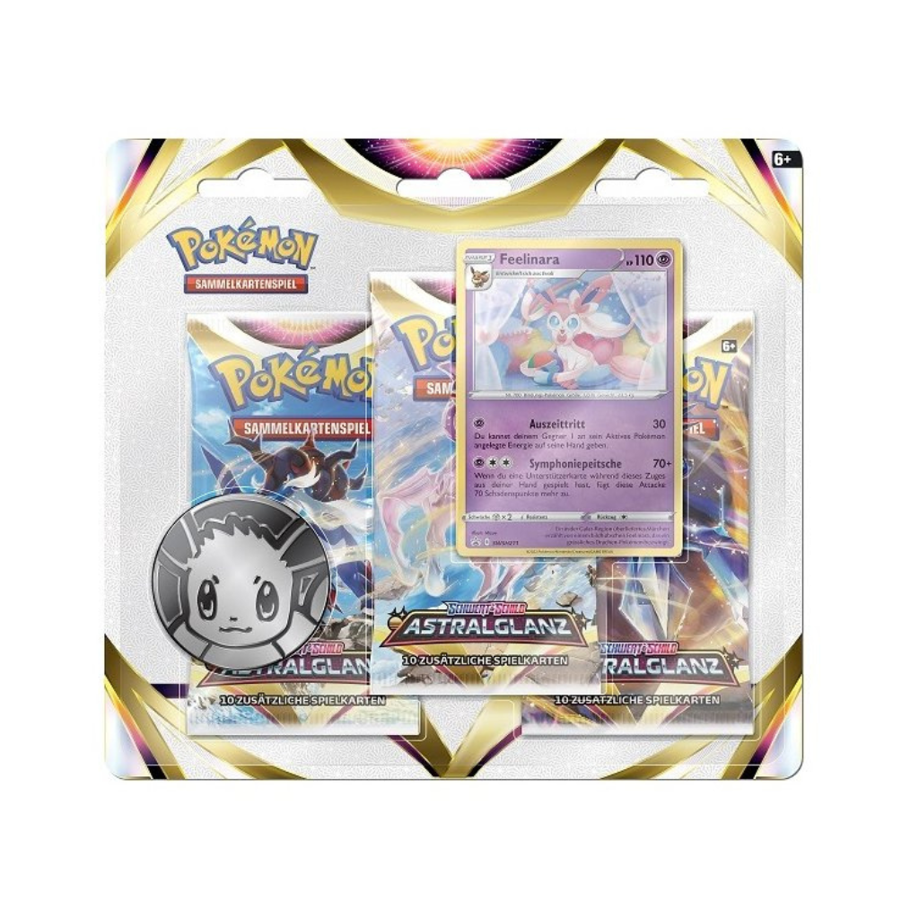 Schwert & Schild – Astralglanz Feelinara 3-Pack Blister (Deutsch) | Neu & OVP