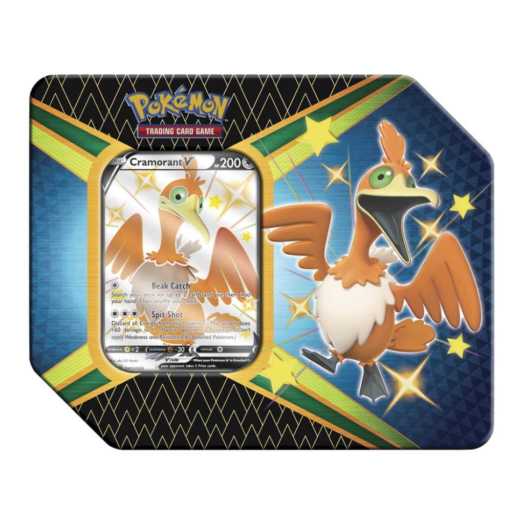 Shining Fates Cramorant V Tin-Box (Englisch) | Neu & OVP