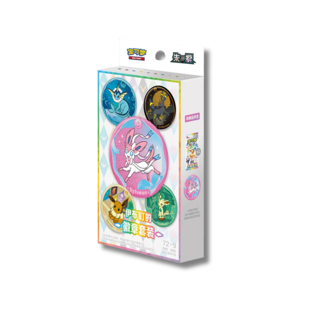 Terastal Gathering Badge Set (S-CH) | Neu & OVP
