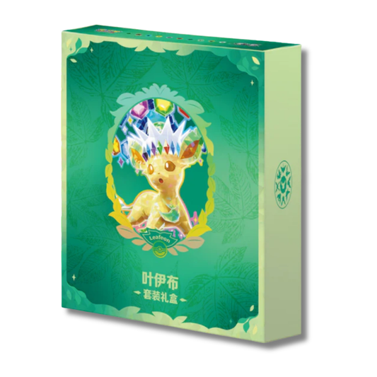 Terastal Gathering Leafeon Binder Gift Box (S-CH) | Neu & OVP
