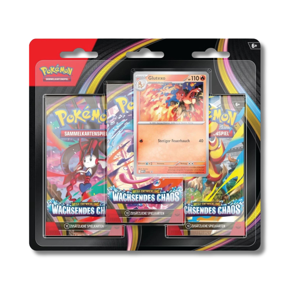 Wachsendes Chaos 3er Blister Glutexo Promo (Deutsch) | Neu & OVP