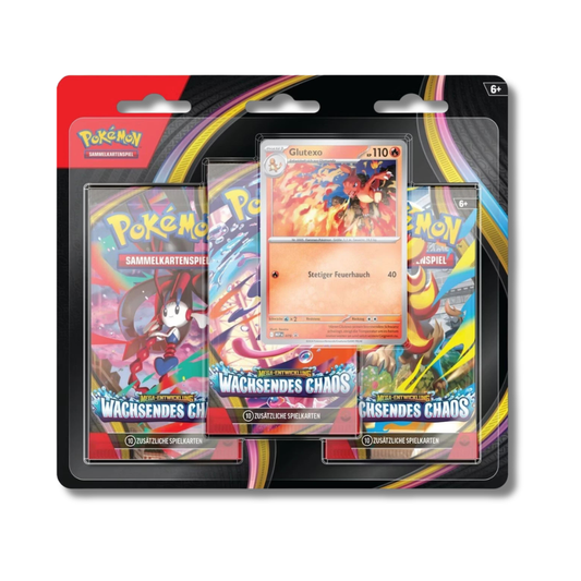 Wachsendes Chaos 3er Blister Glutexo Promo (Deutsch) | Neu & OVP