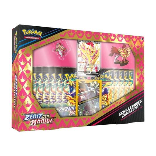 Zenit der Könige Schillerndes Zamazenta Premium Figuren-Kollektion (Deutsch) | Neu & OVP