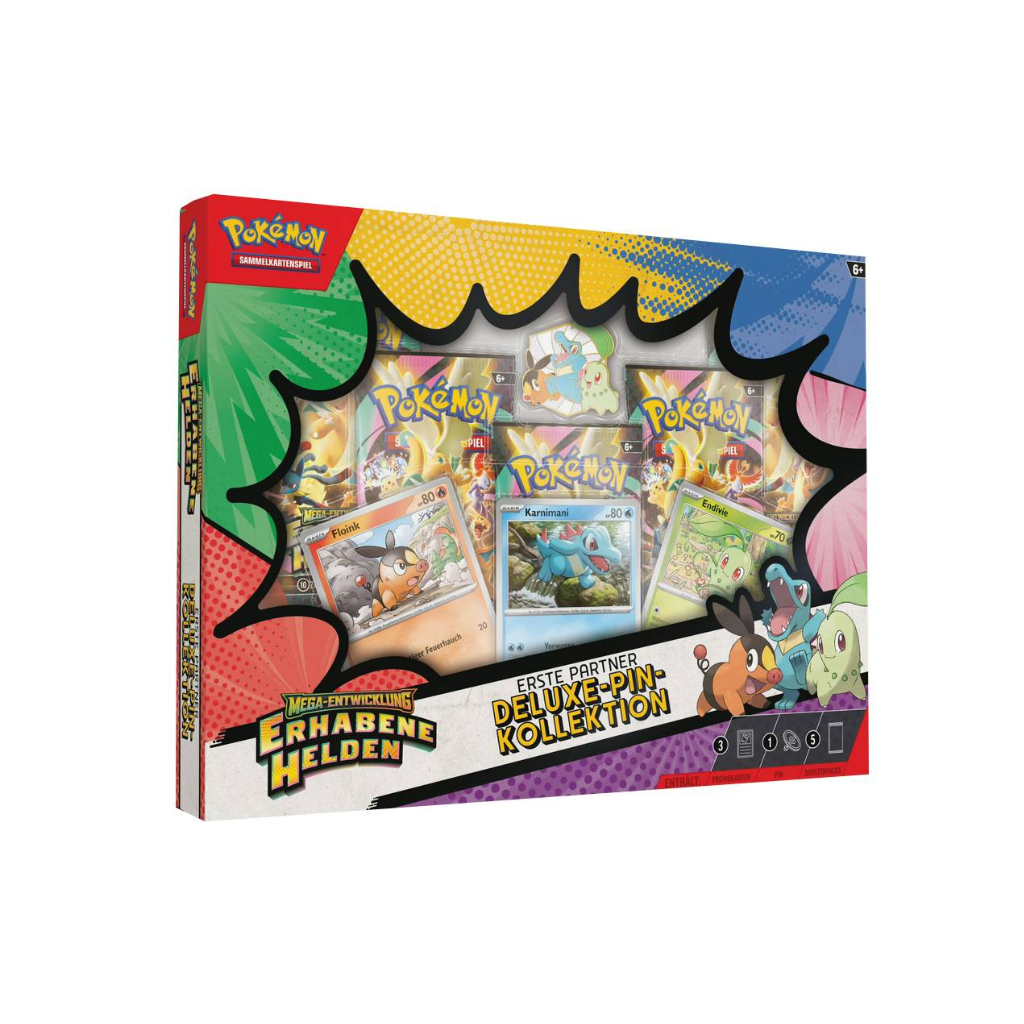 Erhabene Helden: First Partners Deluxe Pin Kollektion (Deutsch) | Neu & OVP
